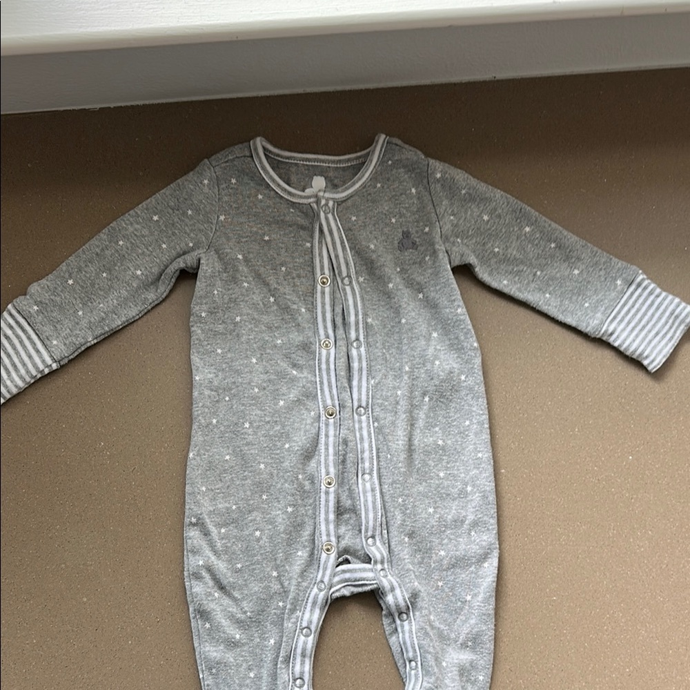 Gray Baby One Piece pajama